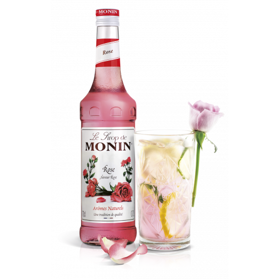 Monin Růže/Rose sirup 0,7 L