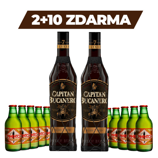 2x Capitan Bucanero Elixír...