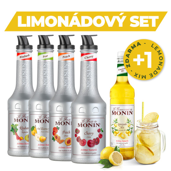 Limonádový set - Broskev,...