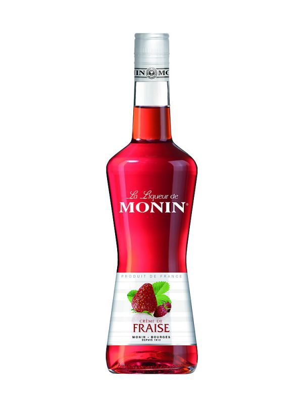 Monin Fraise Liqueur  18% likér 0,7 L - 1