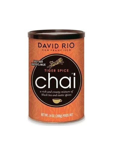 David Rio Tiger Spice Chai - dóza 398 g + oranžový tygří hrnek jako DÁREK - 2