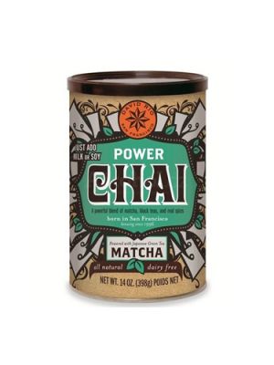David Rio Power Chai Matcha Chai - dóza 398 g + bateriový napěňovač mléka jako DÁREK - 2
