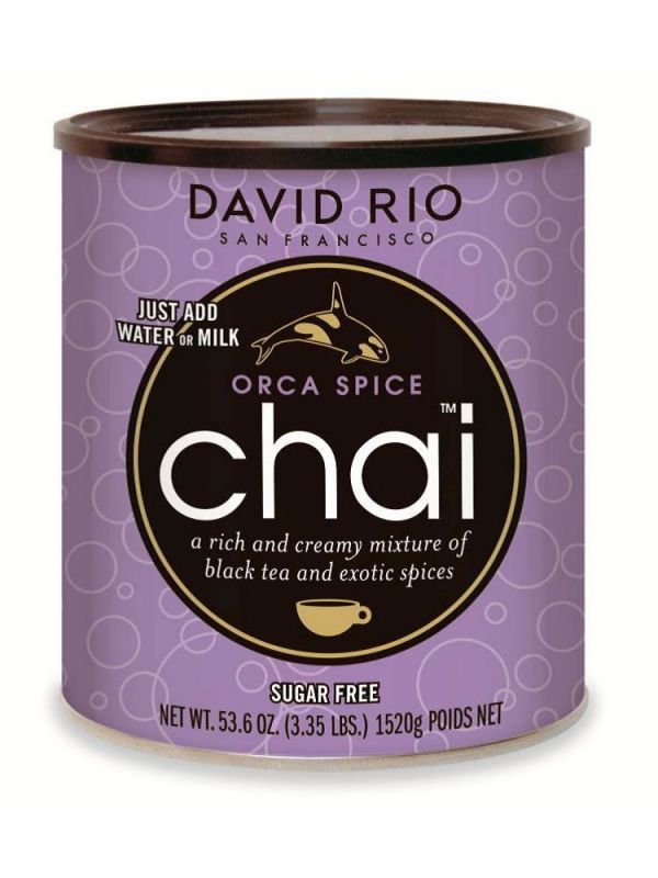 David Rio Orca Spice Sugarfree Chai - bez cukru - gastro dóza 1520 g - 1