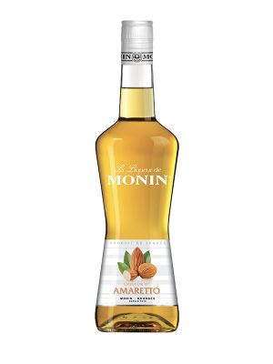 Monin Amaretto Liqueur 28% - ovocný likér s mandlemi 0,7 L - 1