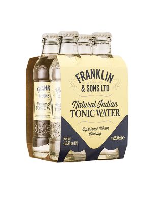 Franklin & Sons Natural Indian Tonic Water pack 4x 0,20 L - 1